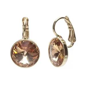 클래식 데일리 오스트리아정품크리스탈 원터치 귀걸이 선물 럭셔리 물림 파베 큐빅