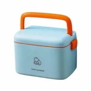 [골드스마일]다용도 2단 구급함 소형 라이트블루