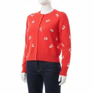 [메종키츠네]MAISON KITSUNE FANCY FOX EMBROIDERED CARDIGAN NW00504KF0001-P641 팬시 폭스 자수 가디...