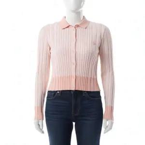 [메종키츠네]MAISON KITSUNE 25 BABY FOX PATCH PLEATED RIBBED CARDIGAN OW00504KT1121-0088 베이비 폭...