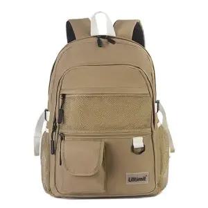 학생 캐주얼 백팩 메쉬포켓 새학기 남자 여자 책가방 W9B4881