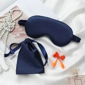 부드러운 수면안대 눈가리개 귀마개 파우치세트 (WFKAEGA)
