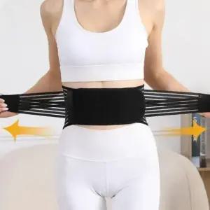 통기성 여름용 메쉬 얇은 헬스 허리보호대 고정복대 L (WFKAEY8)