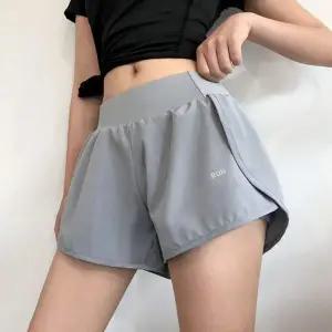 운동 루즈 여자 히든포켓 하이웨이스트 반바지 옆트임