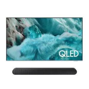 [삼성] TV KQ75QF7SAFXKR 벽걸이형 + S55B 사운드바 포함