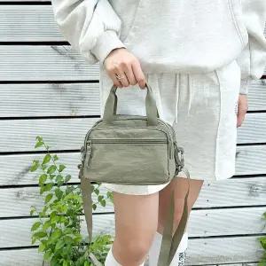 [다잇템] 여성용 크로스백 그런지 자크 토트 바스락 스타일