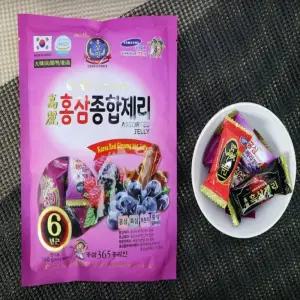홍삼종합젤리 150g X 5 봉지 홍삼젤리 홍삼캬라멜 홍삼정 홍삼농축액