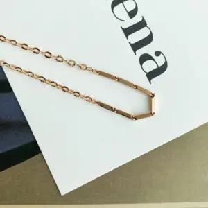 (다올)대나무 팔찌 14k 클립 박스 18k 로즈골드 17cm 데일리 액세서리