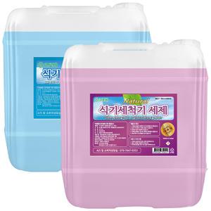 크로바 업소용 대용량 자동 식기세척기세제+린스