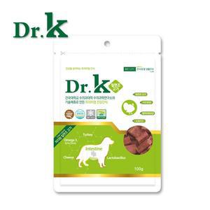 닥터케이 저지방 강아지 간식 칠면조고기 100g