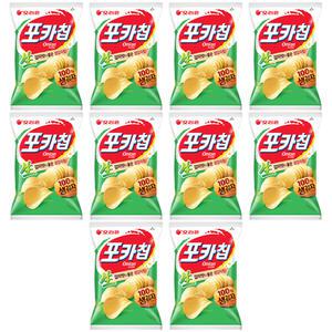 오리온 포카칩 어니언맛 66g x 10개 / 스낵 과자 간식