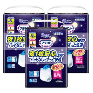 (공식) 아텐토 장시간 팬티 파워흡수 대형 3팩 / 언더웨어 성인용기저귀