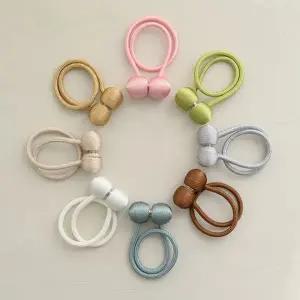 [텐바이텐]다양한 컬러 방울 자석 타이백 2개 세트 8color 포인트 커튼끈 자석