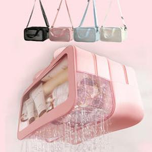 메쉬 건식습식 2단분리 목욕 수영 샤워 가방 망사 물빠짐 수영장 다용도 화장가방