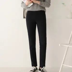 국내산 여성 가을 겨울 빅빅사이즈 55~100 일자 스키니 바지 세미 정장 출근룩 슬랙스 부츠컷 밴딩 스판 엄마 중년 슬렉스 단체복