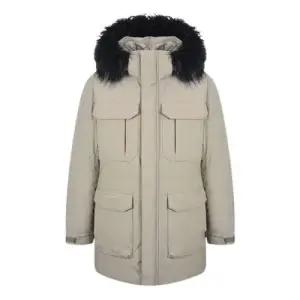 [마운티아] 재고정리 남성 겨울 생활방수 중기장 헤비 플라티다운자켓 3 1MQJDW3003-G8