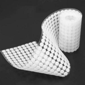 다목적 원형 강력 접착 양면 찍찍이 테잎 까슬이 보슬이 부직포 동그라미 테이프