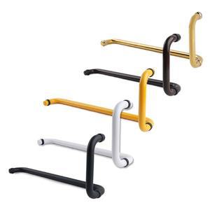 L형 유리문 손잡이(스텐) / 강화 도어 L자 출입문 막대 상가 원룸 현관 문고리 G-55