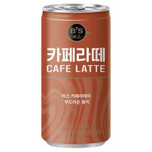 [대일에프앤비] 비스 카페라떼 175ml x 90캔 캔커피 음료수