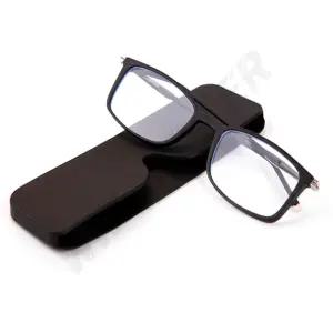 휴대용 초경량 노안 돋보기안경 슬림안경테 케이스세트 노인 어르신 선물 확대경 부모님 뿔테