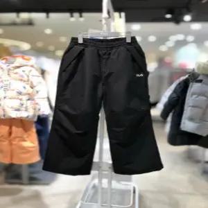 [휠라키즈] UR 썰매바지 FK2WPF4503X BLK