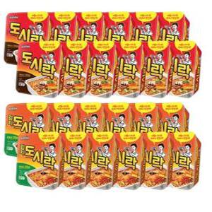 팔도 도시락(일반+김치)24개 (각각12개)