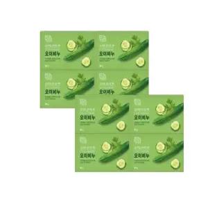 무궁화 자연미인 오이비누 90g x 8개
