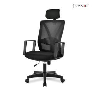 시니프 쿨백 J100LB 메쉬 컴퓨터 학생 책상 사무용의자