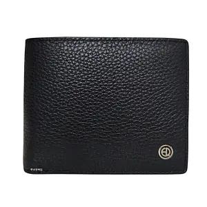 [롯데백화점]에스콰이아 25 신상 심플 투톤 컬러 포인트 소프트 남성 반지갑 ECESPN164BK