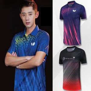 탁구복 유니폼 티셔츠 상의 반팔 남성 여성 팀복 경기 훈련