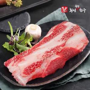 [횡성축협한우] 횡성한우 1등급 냉동 채끝스지 (200gx2) 총 400g