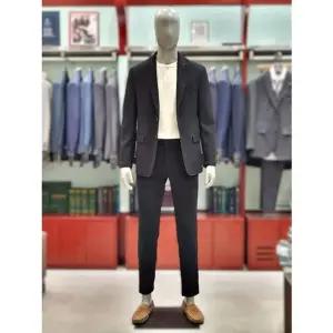 [갤러리아] 킨록 S/S 크리즈 슬림핏 셋업 수트 블랙 (TJB82,TJ382)