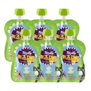 테일러푸룬 공식 어린이용 키즈 푸룬주스 80ml x 6팩