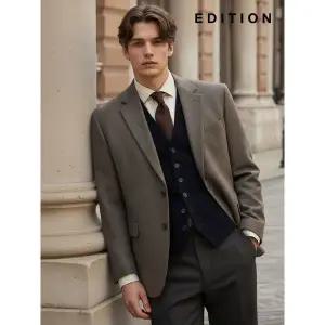 [하프클럽/에디션]심플 베이직 자켓 (NEC4KG1951)