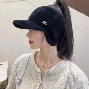 2컬러 골프 귀달이 겨울모자/오토바이/방한용품/귀마게/털/스키/겨울/골프/바이크/여성/귀싸개/스포츠