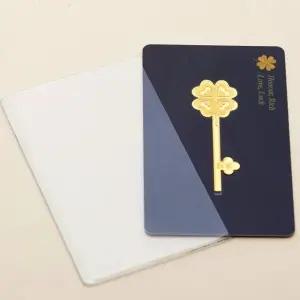 [한국표준금거래소] 카드형 행운의 클로버 열쇠 3.75g