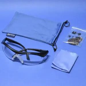 명신광학 안전안경 J-08A 케이스유 보안경 보호안경 작업안경 폴리카보네이트렌즈 밀착형구조 다
