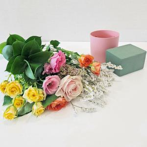 [꽃같은하루] 꽃꽂이 재료 세트 생화 꽃꽂이키트