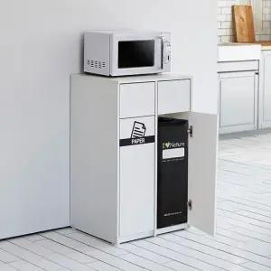 대용량 분리수거함 2단 재활용 휴지통