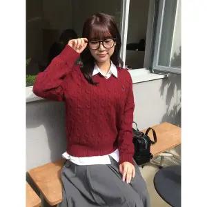 [후아유](신세계 사우스시티)Steve Cable V-Neck Pull over WHKAF4912F