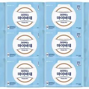 [크리넥스] 크리넥스 마이비데 클린케어 캡형 60매 6팩 화장실용 비데용