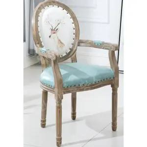 나무의자 엔틱의자 북유럽 체어 빈티지 인테리어 1인용 팔걸이없는 원목