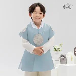 [금동이]AM242남하늘사용보 아동한복 남아한복