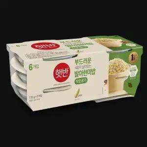 발아현미밥 130gx6개 즉석밥 컵밥