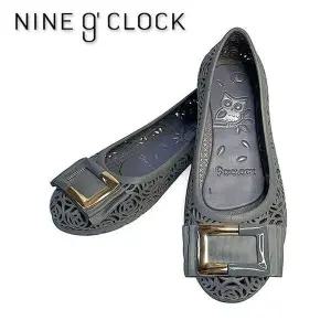 나인어클락 부엉이 젤리슈즈 그레이 W921B8F