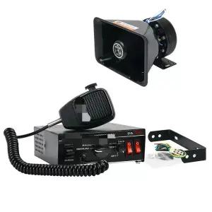 중장비 차량용 확성기 앰프 스피커 사이렌 시스템 24v 12v