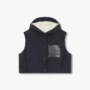 [VOV](대구신세계) 패치 포켓 후드 다운 베스트 (7125117100)