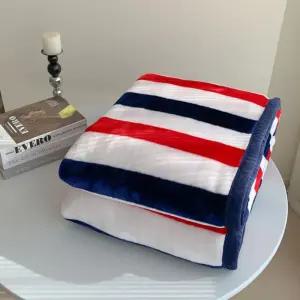 밍크 담요 양면 따뜻 극세사 블랭킷 이불 스트라이프 극세사 담요 양면담요