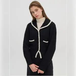 [롯데백화점]올리브데올리브 배색 라인 니트 가디건 OK4WD9540