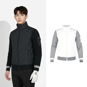 보스케 남성 겨울 골프 패딩 방풍 니트 집업 점퍼 LB251021153